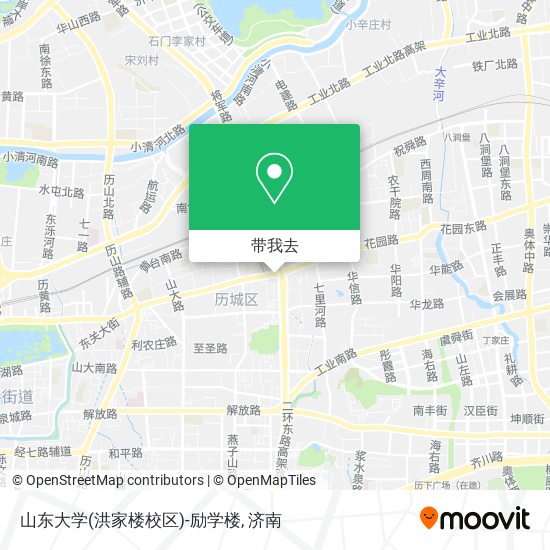 山东大学(洪家楼校区)-励学楼地图