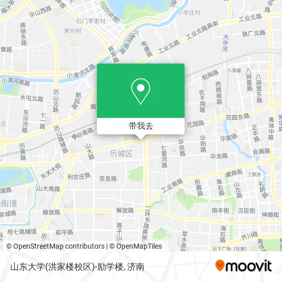 山东大学(洪家楼校区)-励学楼地图