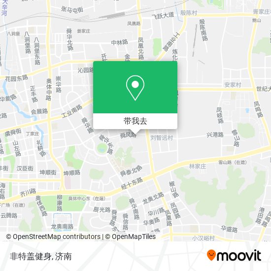 非特盖健身地图