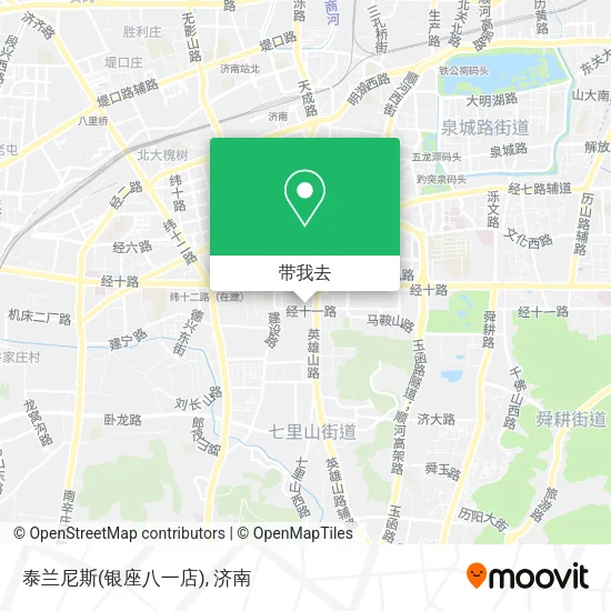 泰兰尼斯(银座八一店)地图