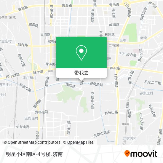 明星小区南区-4号楼地图