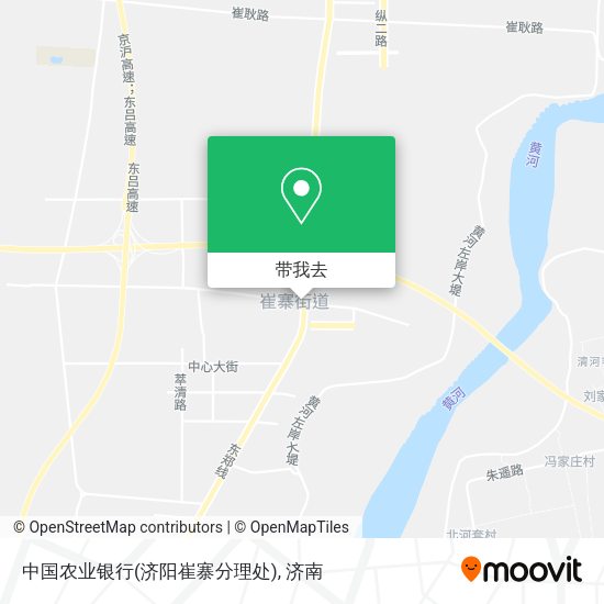中国农业银行(济阳崔寨分理处)地图