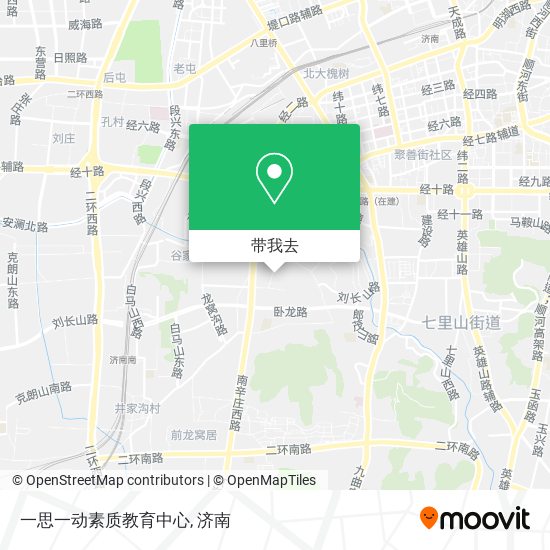 一思一动素质教育中心地图