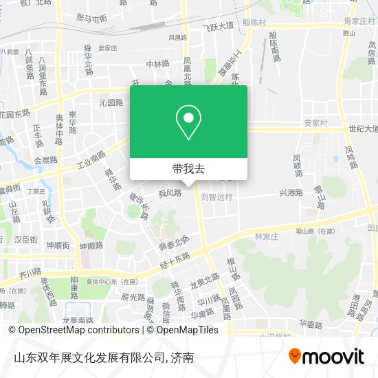 山东双年展文化发展有限公司地图