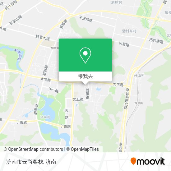 济南市云尚客栈地图
