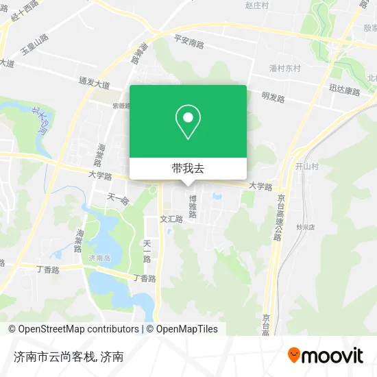 济南市云尚客栈地图
