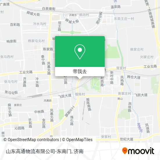 山东高通物流有限公司-东南门地图