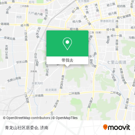 青龙山社区居委会地图