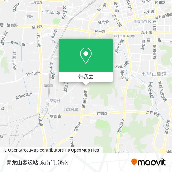 青龙山客运站-东南门地图