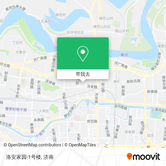 洛安家园-1号楼地图