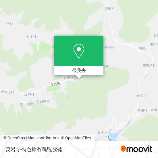 灵岩寺-特色旅游商品地图