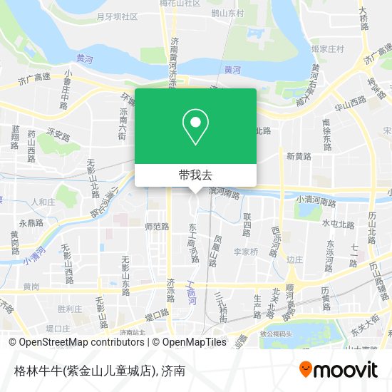 格林牛牛(紫金山儿童城店)地图