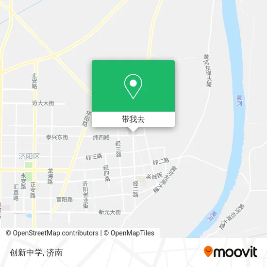 创新中学地图