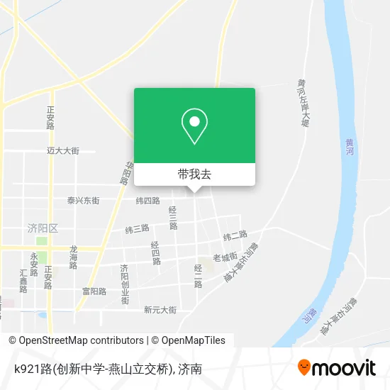 k921路(创新中学-燕山立交桥)地图