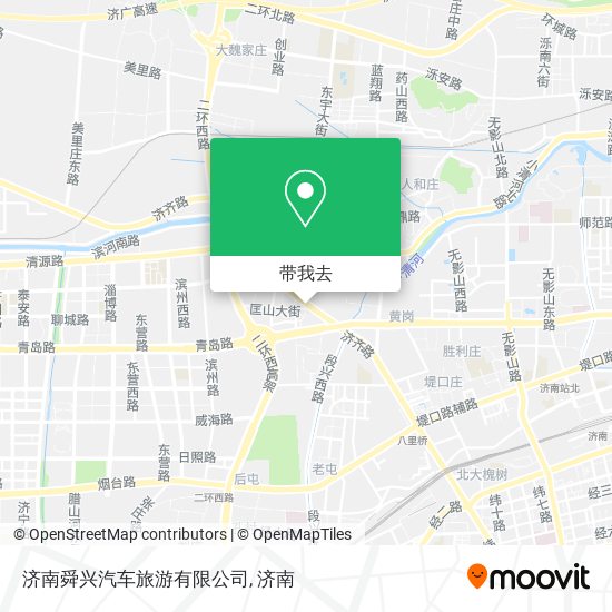 济南舜兴汽车旅游有限公司地图