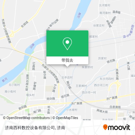 济南西科数控设备有限公司地图