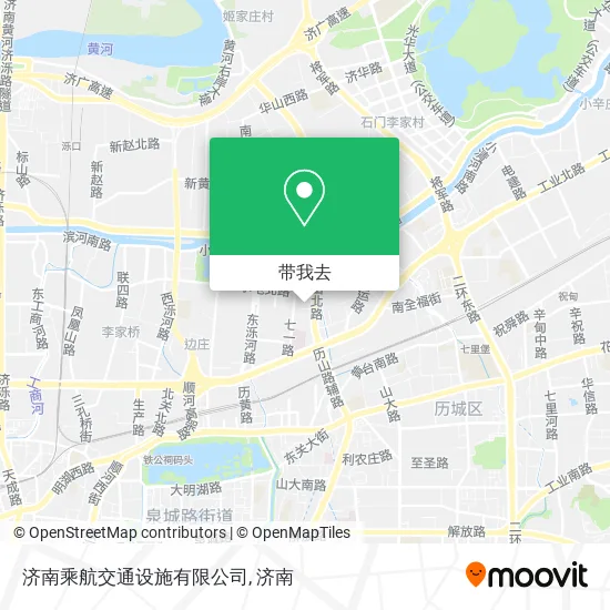 济南乘航交通设施有限公司地图