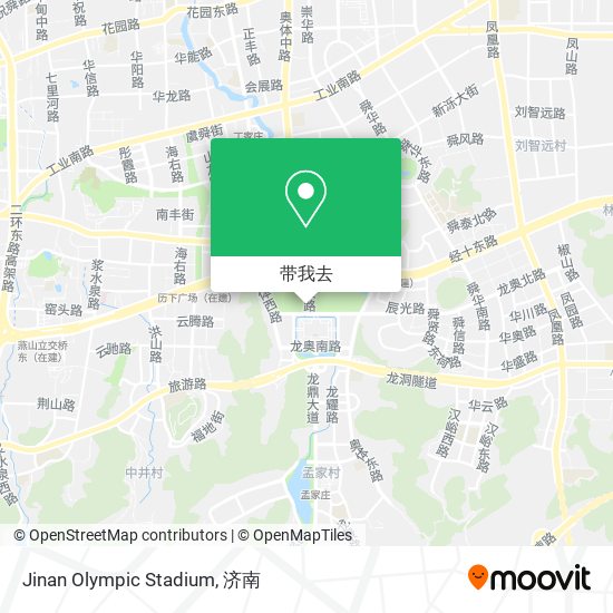 Jinan Olympic Stadium地图