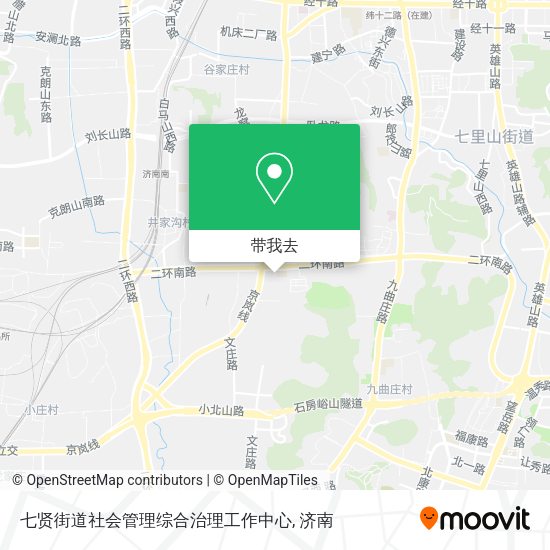 七贤街道社会管理综合治理工作中心地图