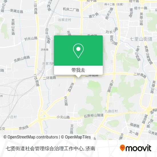 七贤街道社会管理综合治理工作中心地图