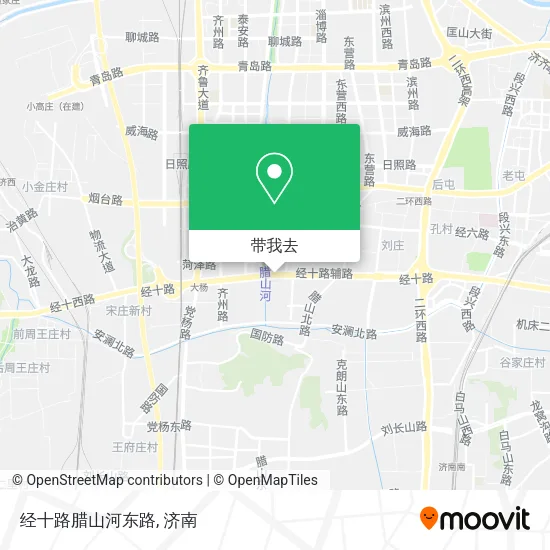 经十路腊山河东路地图