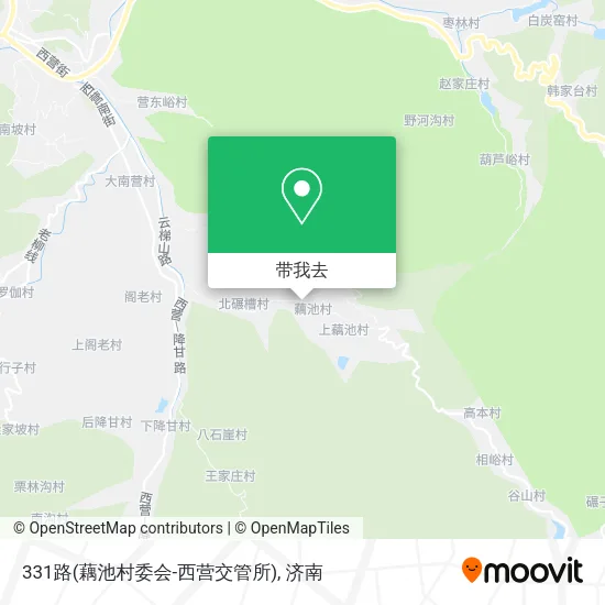 331路(藕池村委会-西营交管所)地图