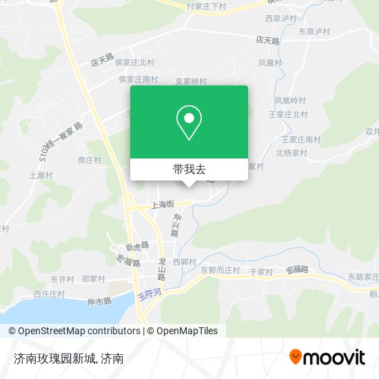 济南玫瑰园新城地图