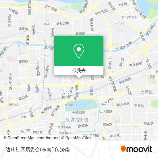 边庄社区居委会(东南门)地图