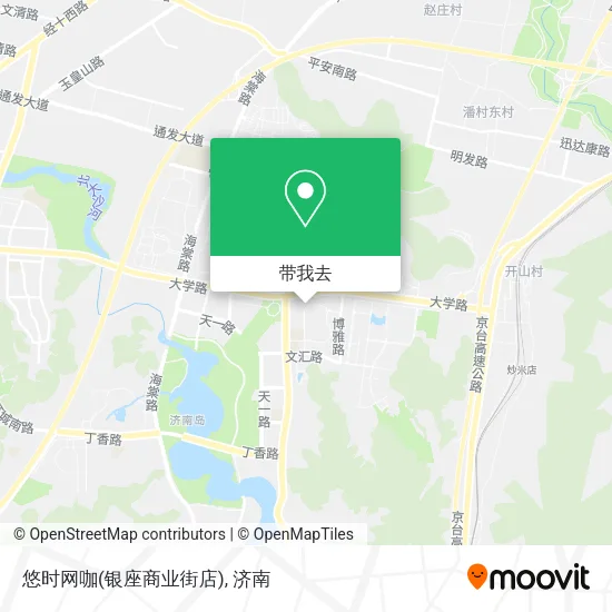 悠时网咖(银座商业街店)地图