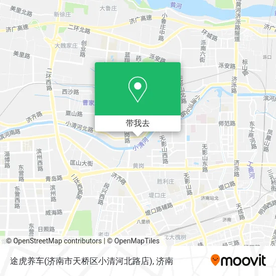 途虎养车(济南市天桥区小清河北路店)地图