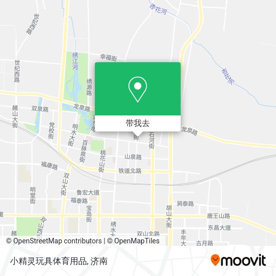 小精灵玩具体育用品地图