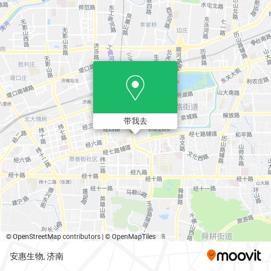 安惠生物地图
