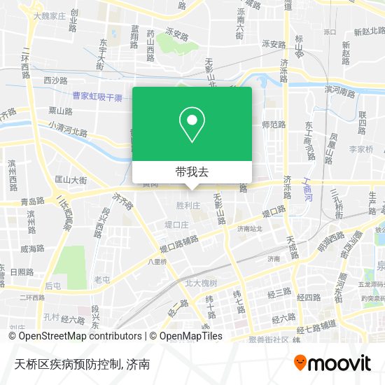 天桥区疾病预防控制地图