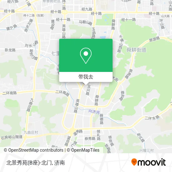 北景秀苑(B座)-北门地图