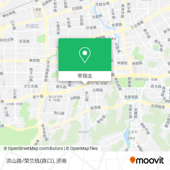 洪山路/荣兰线(路口)地图