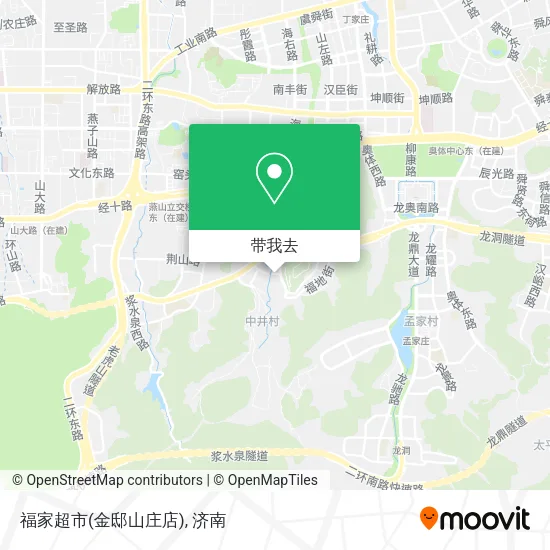 福家超市(金邸山庄店)地图