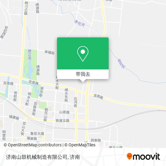 济南山鼓机械制造有限公司地图