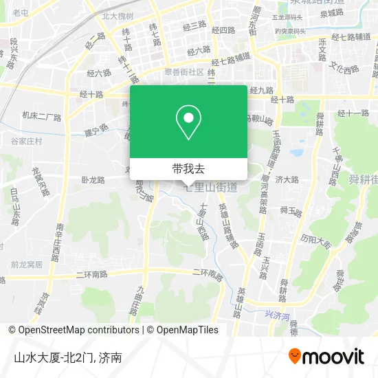 山水大厦-北2门地图