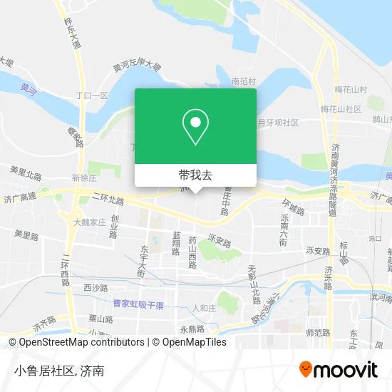 小鲁居社区地图