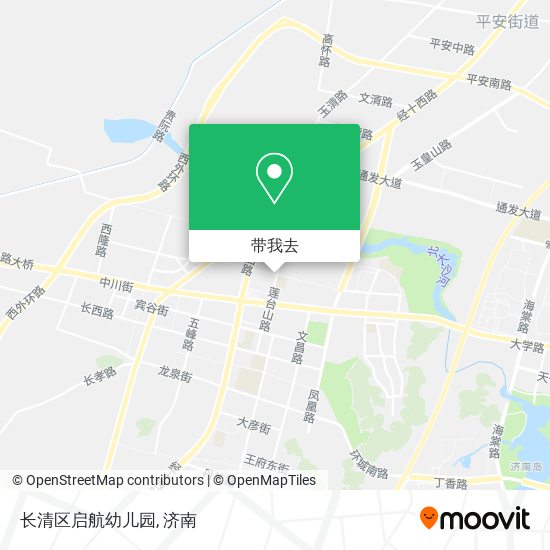 长清区启航幼儿园地图