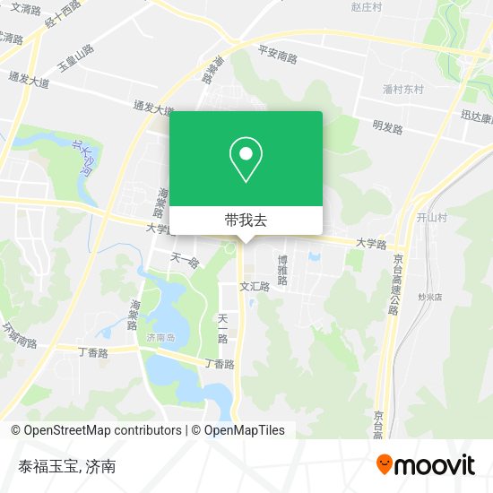 泰福玉宝地图