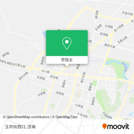 玉符街西口地图