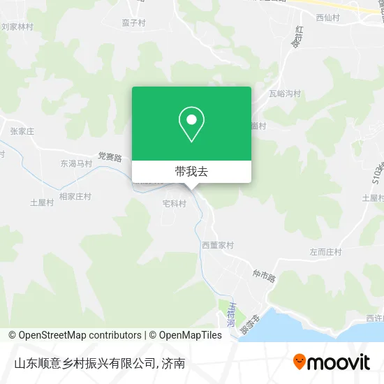 山东顺意乡村振兴有限公司地图