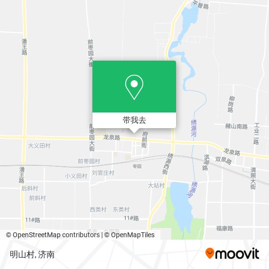 明山村地图