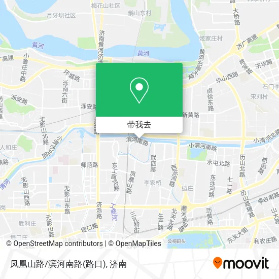 凤凰山路/滨河南路(路口)地图