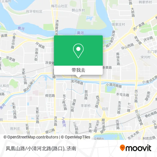 凤凰山路/小清河北路(路口)地图