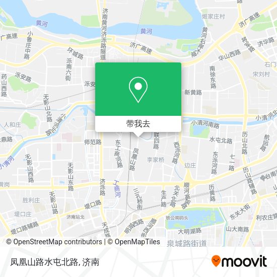 凤凰山路水屯北路地图