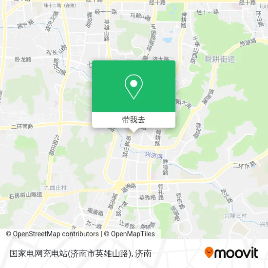 国家电网充电站(济南市英雄山路)地图