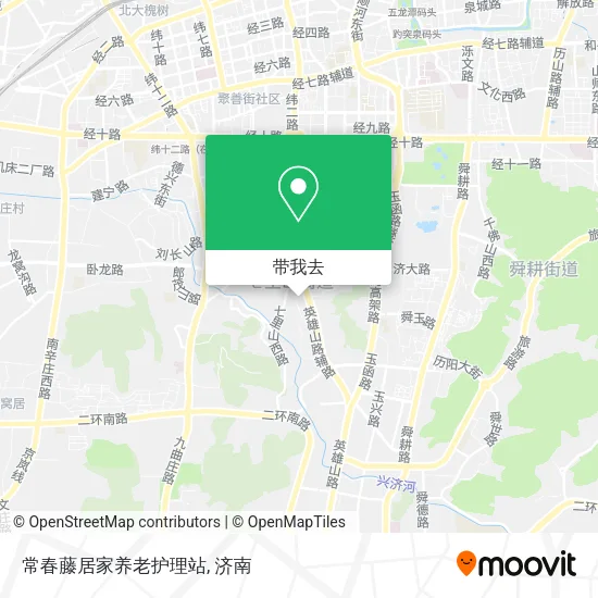 常春藤居家养老护理站地图