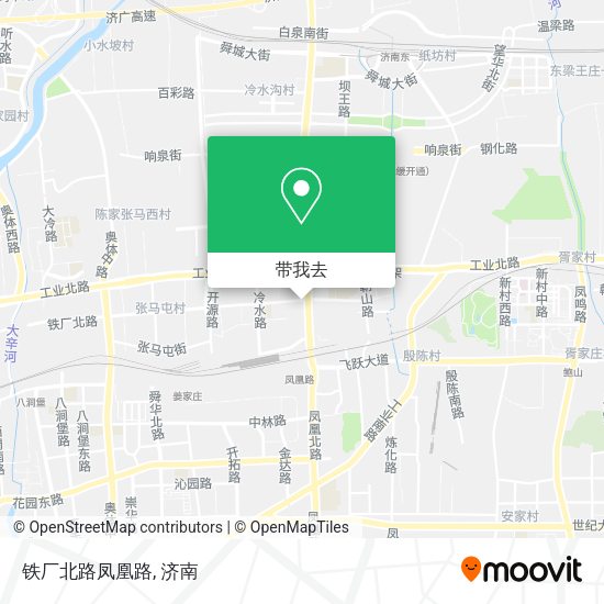 铁厂北路凤凰路地图